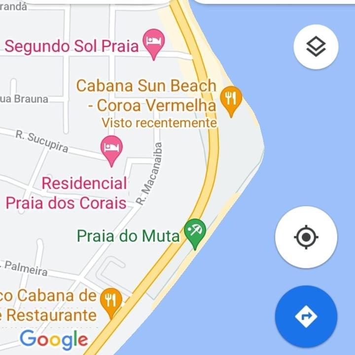 Apto 300Mt Praia Coroa Vermelha Santa Cruz Cabrália Exterior foto